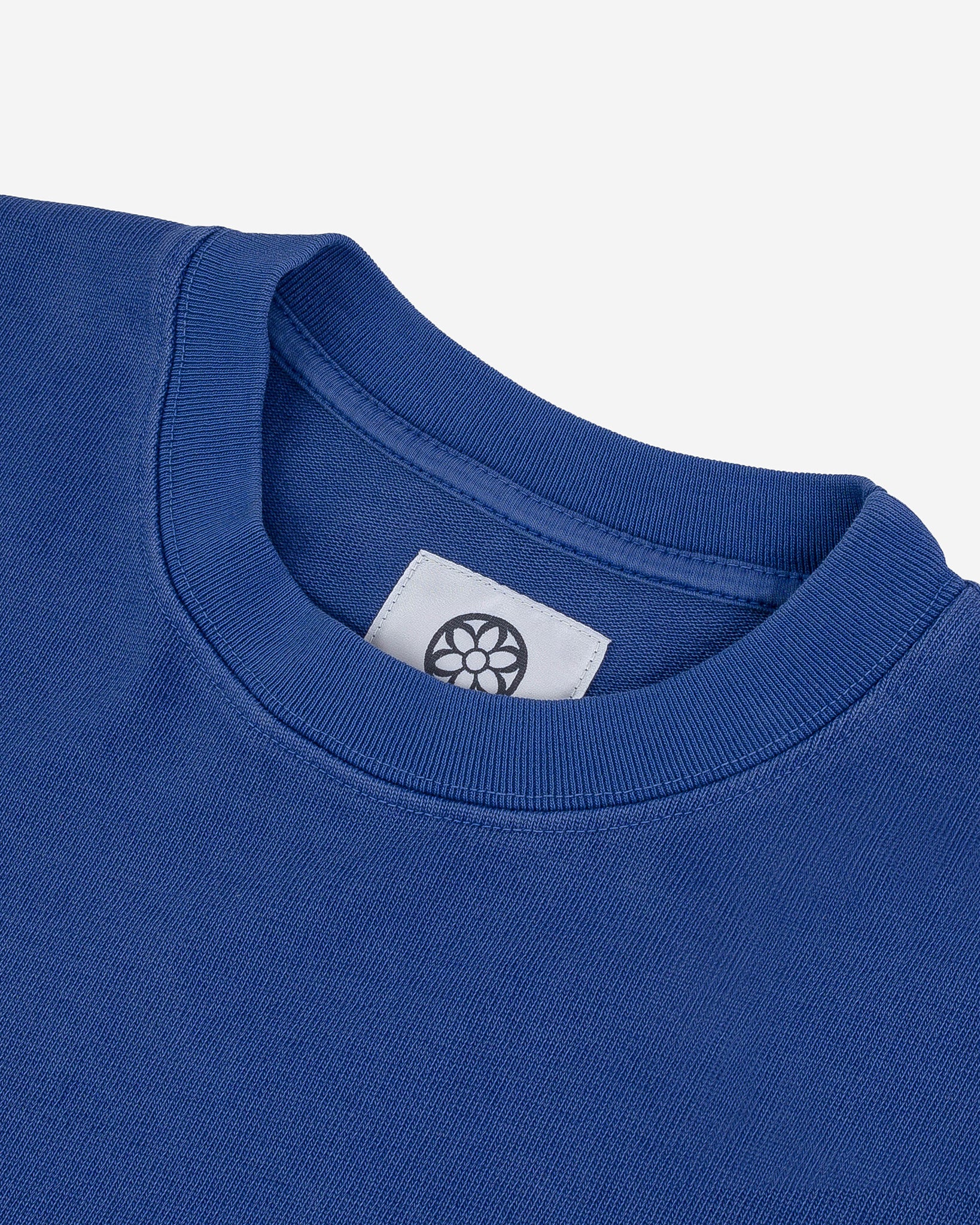 GOOD ART HLYWD Heavyweight Long Sleeve Crew Neck T-Shirt - Cobalt Blue - Image 6