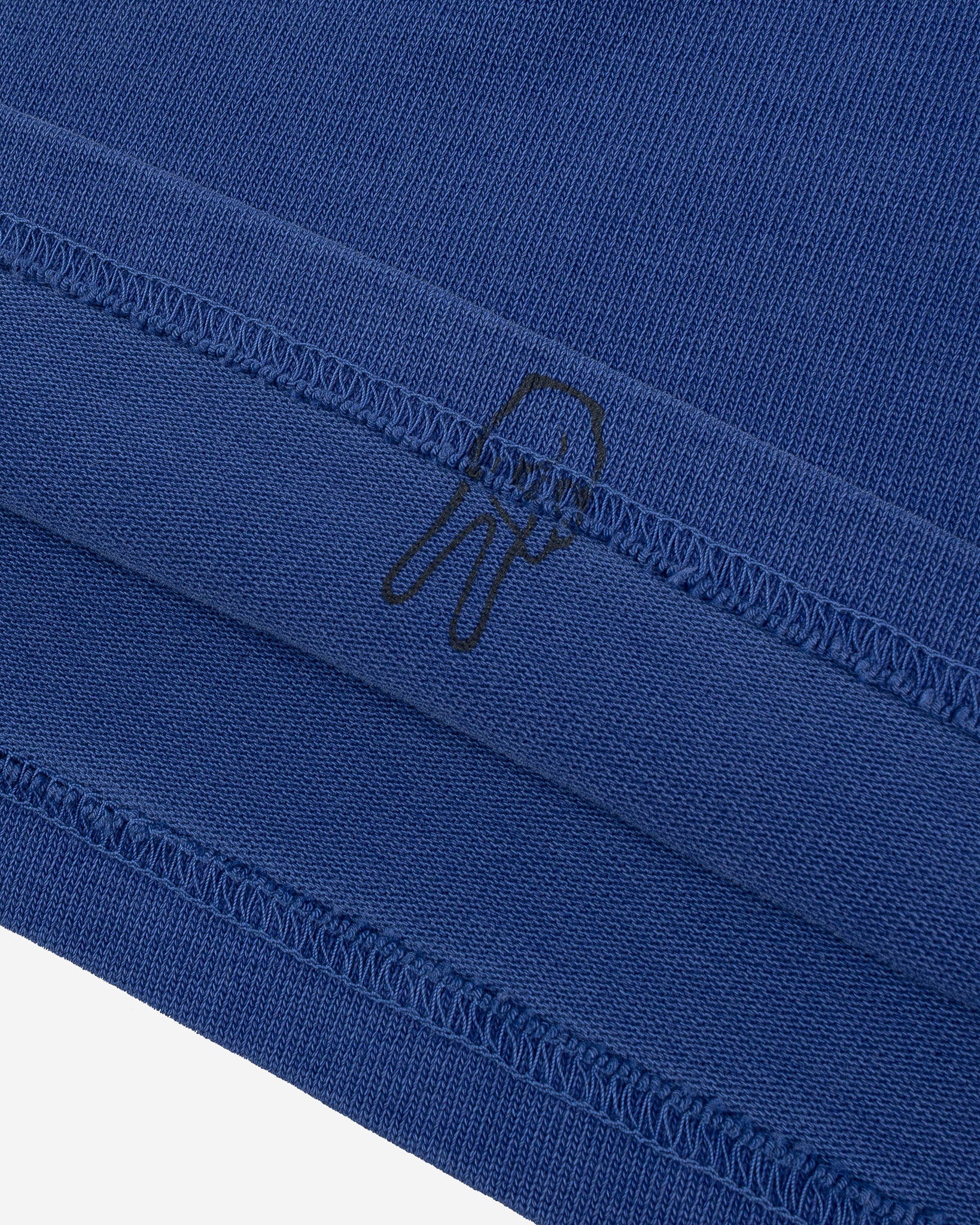 GOOD ART HLYWD Heavyweight Long Sleeve Crew Neck T-Shirt - Cobalt Blue - Image 9