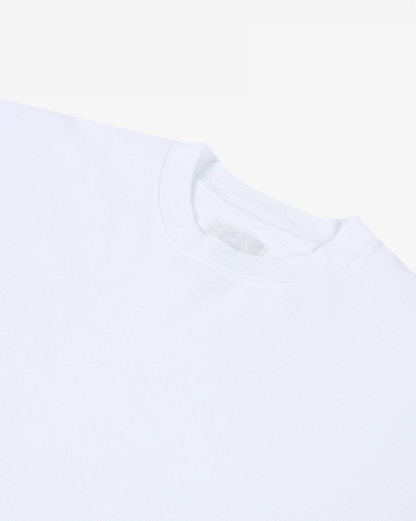 GOOD ART HLYWD Heavyweight Long Sleeve Crew Neck T-Shirt - Optic White - Image 6