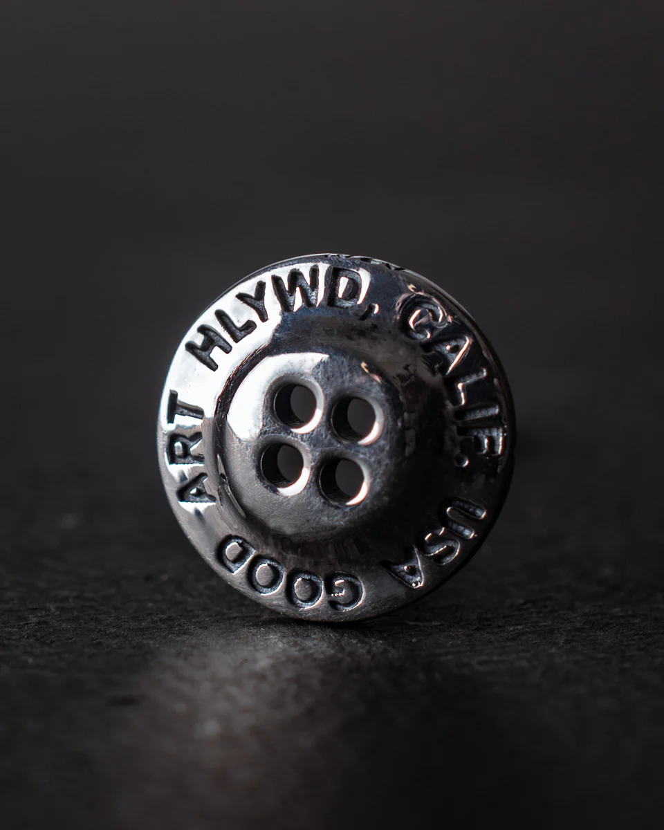 GOOD ART HLYWD Button Upgrade (6 Styles) - Sterling Silver - Image 4