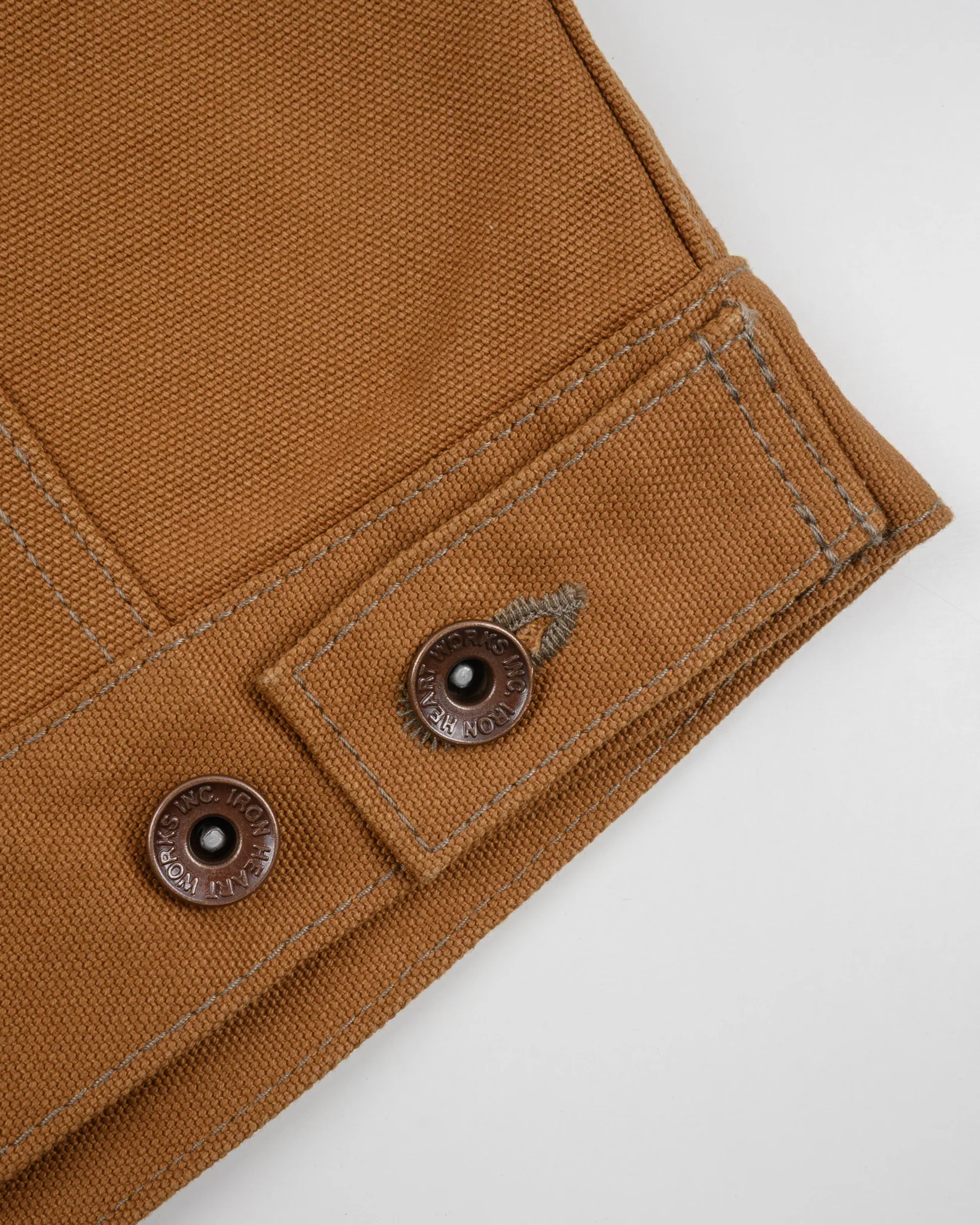17oz Duck Modified Type III Vest - Brown - Image 6