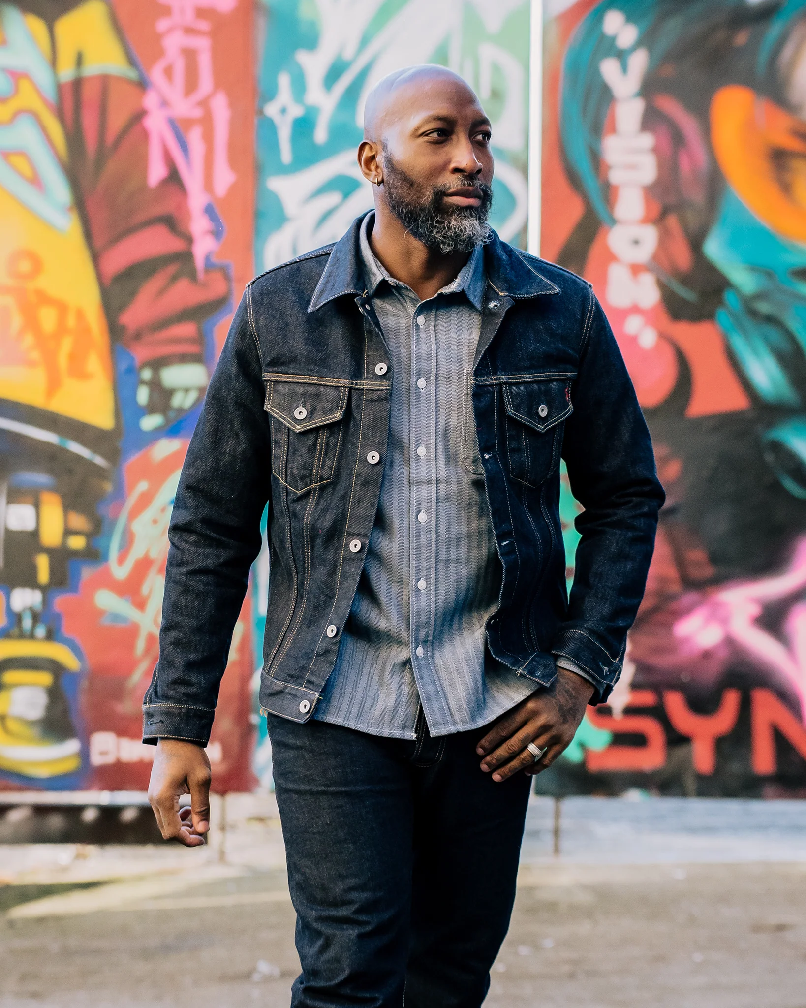 21oz Selvedge Denim Type III - Indigo - Image 4