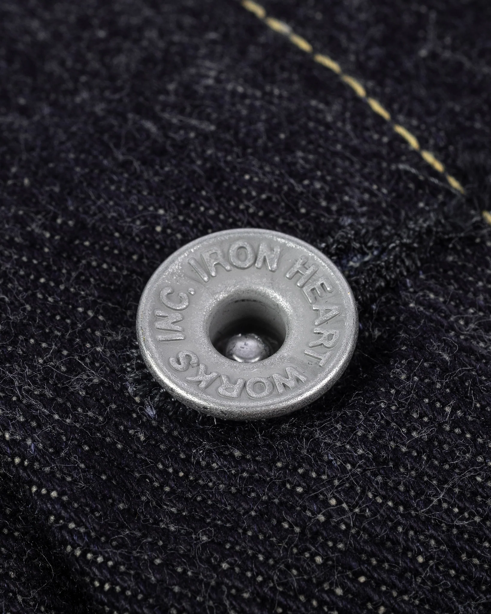 19oz Left-Hand Twill Selvedge Denim Type III Jacket - Indigo - Image 9