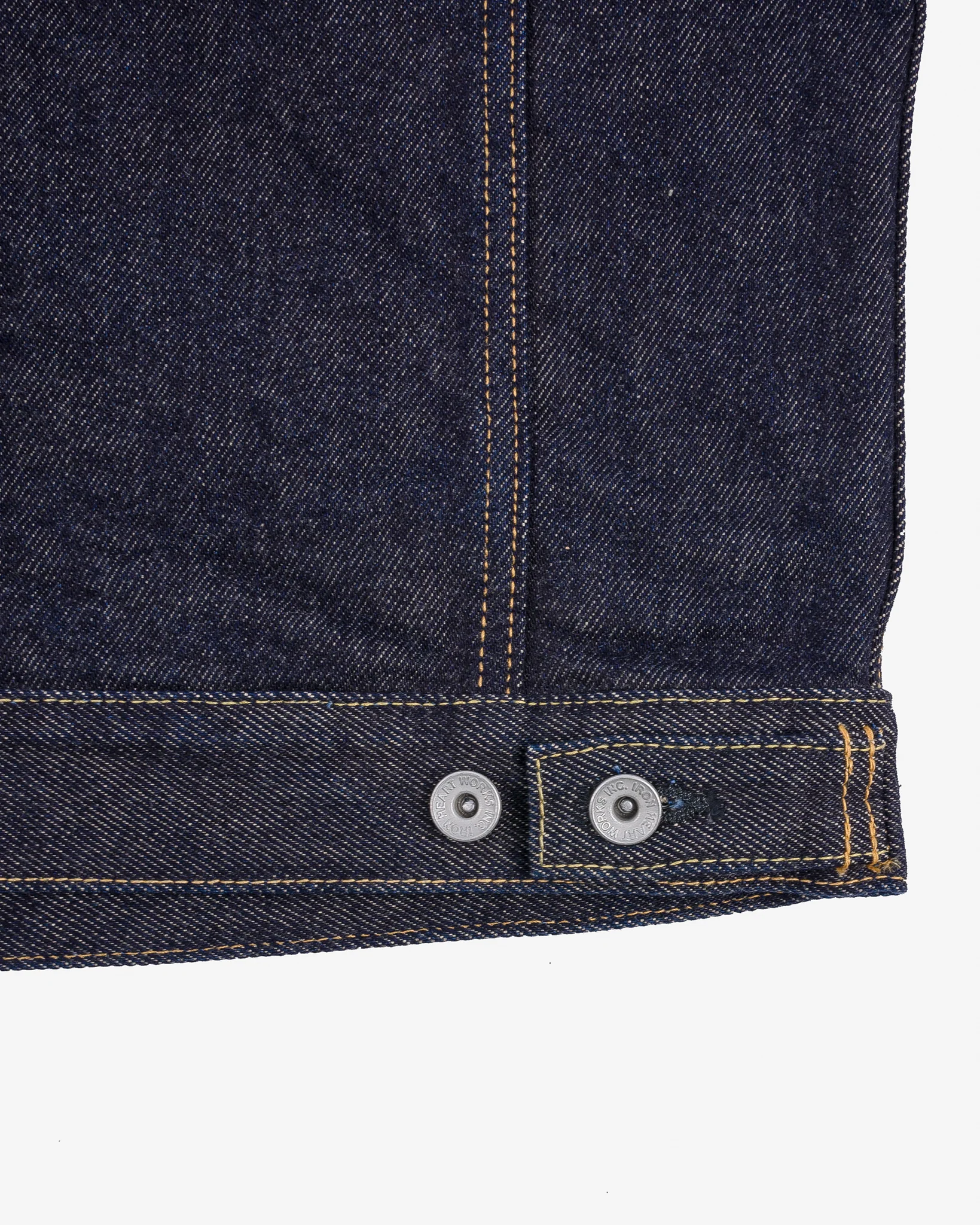 21oz Selvedge Denim Modified Type III Vest - Indigo - Image 9