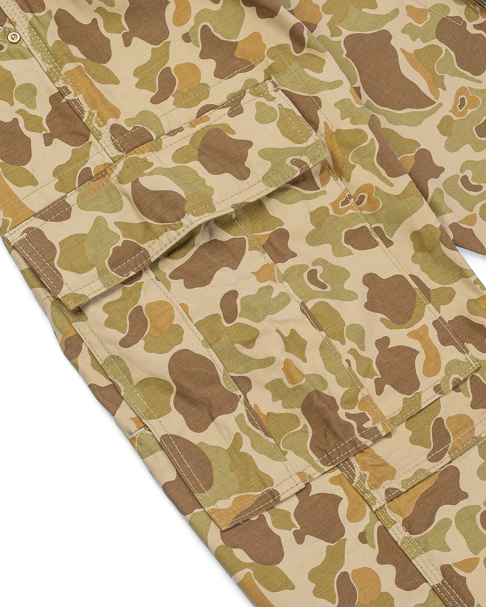 10oz Sateen Camouflage Cargo Pants - Duck Hunter - Image 7