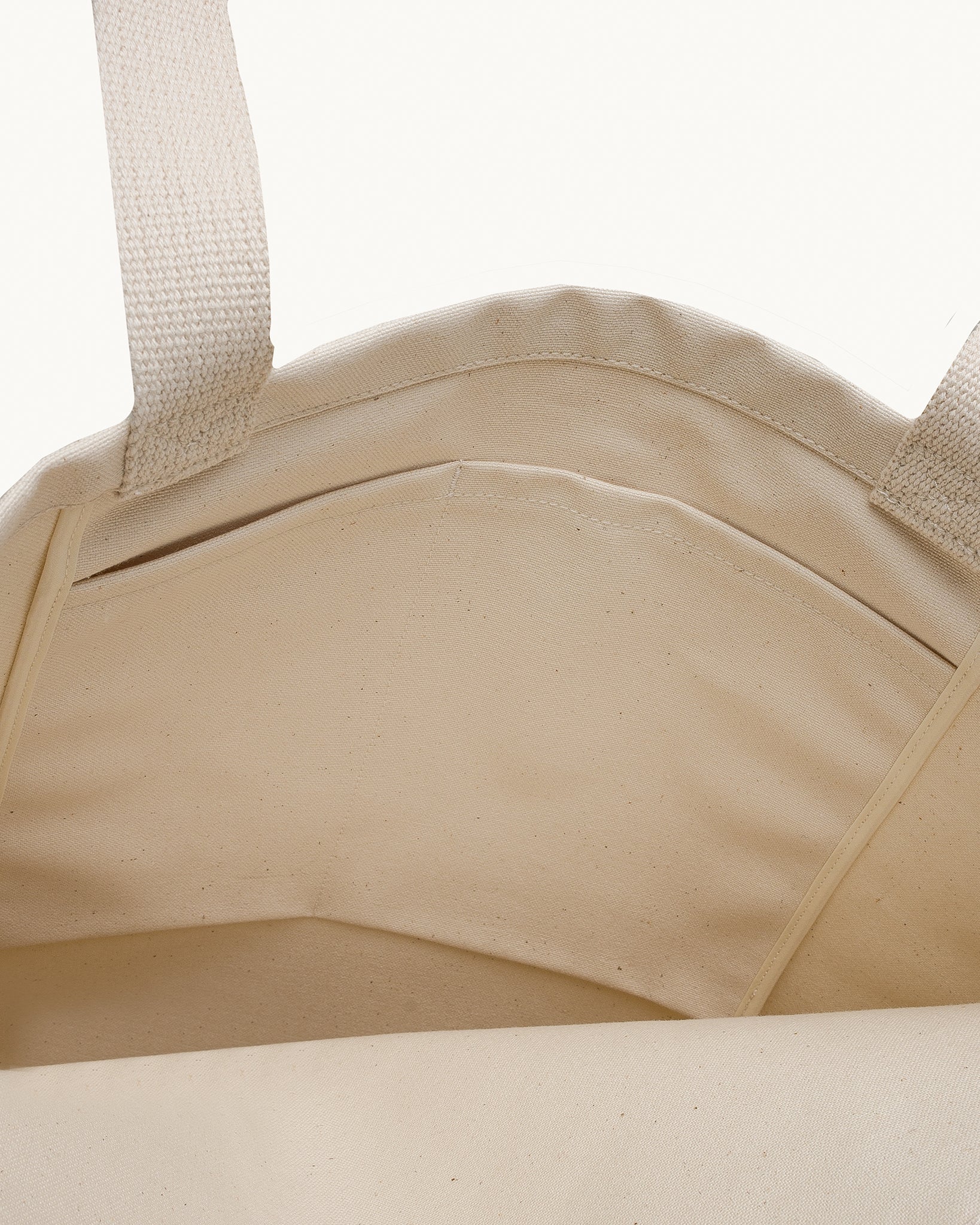 Printed Canvas Tote Bag - Iron Heart Logo Print - Image 4