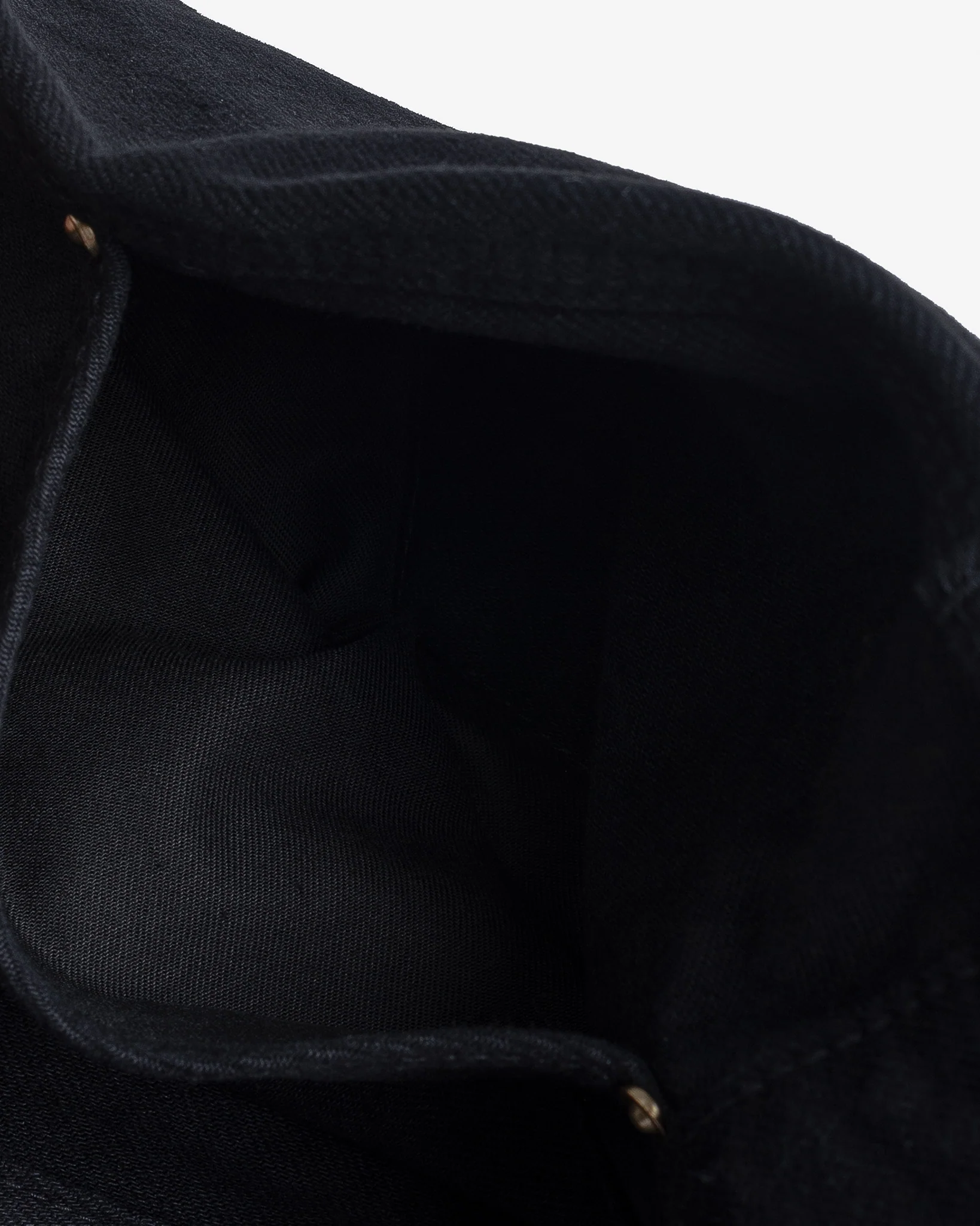 14oz Selvedge Denim Cargo Pants - Black/Black - Image 12