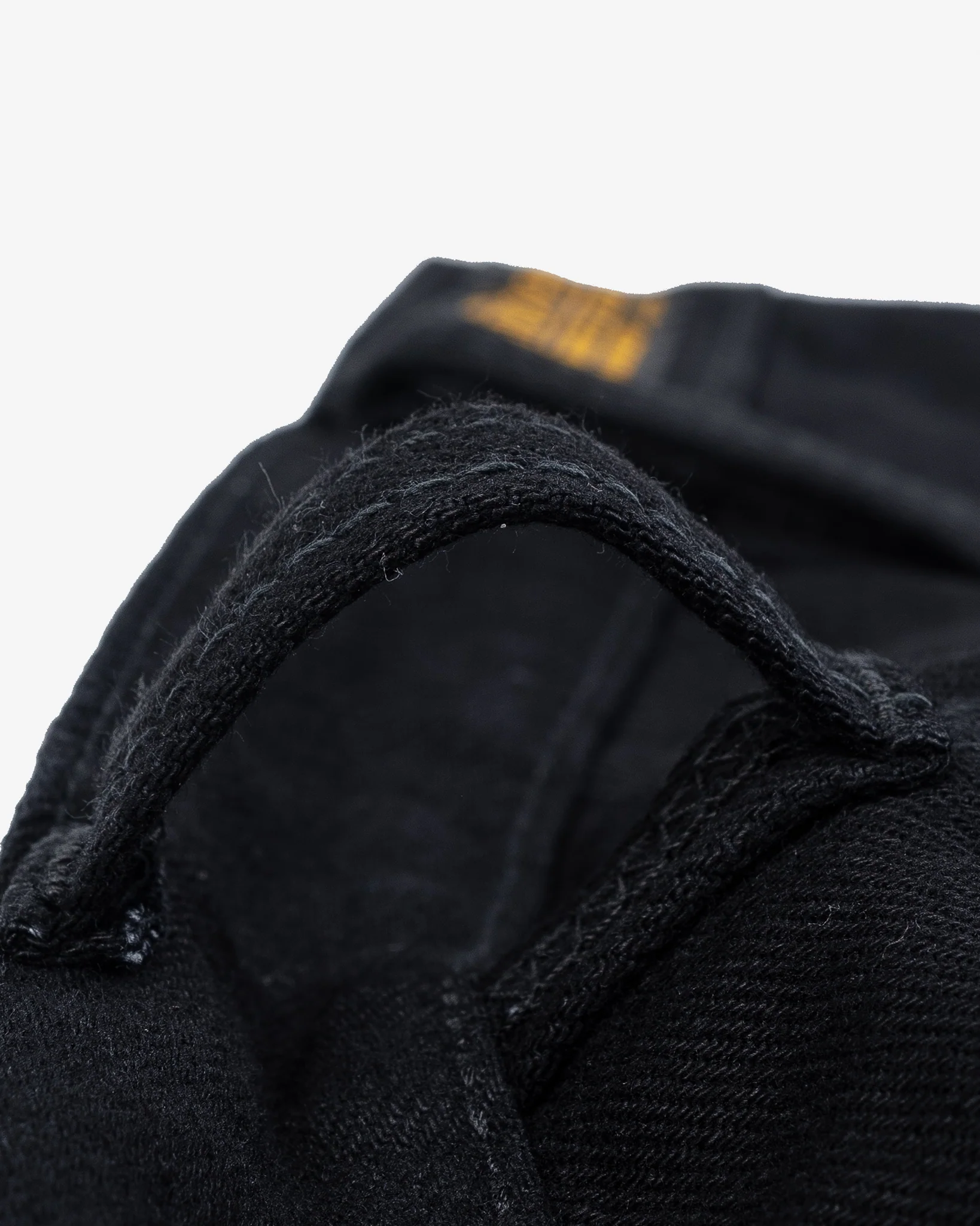 14oz Selvedge Denim Cargo Pants - Black/Black - Image 7