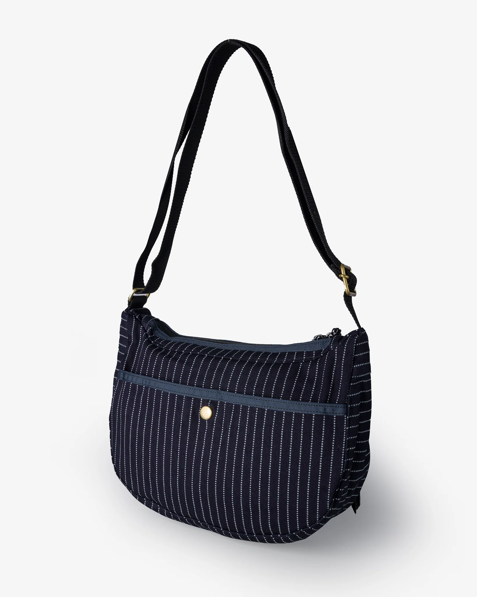 12oz Wabash Small Shoulder Bag - Indigo - Image 3