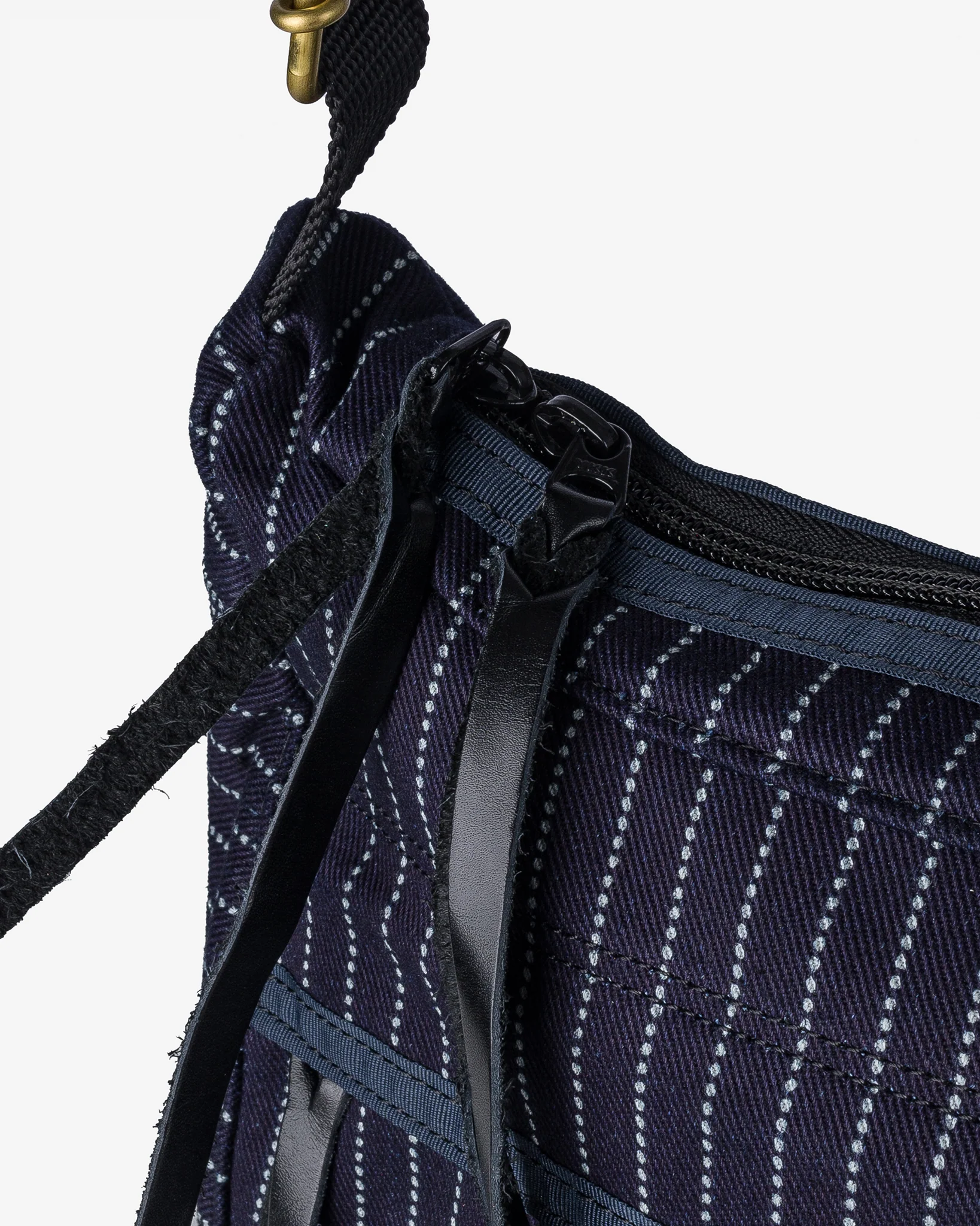 12oz Wabash Small Shoulder Bag - Indigo - Image 7