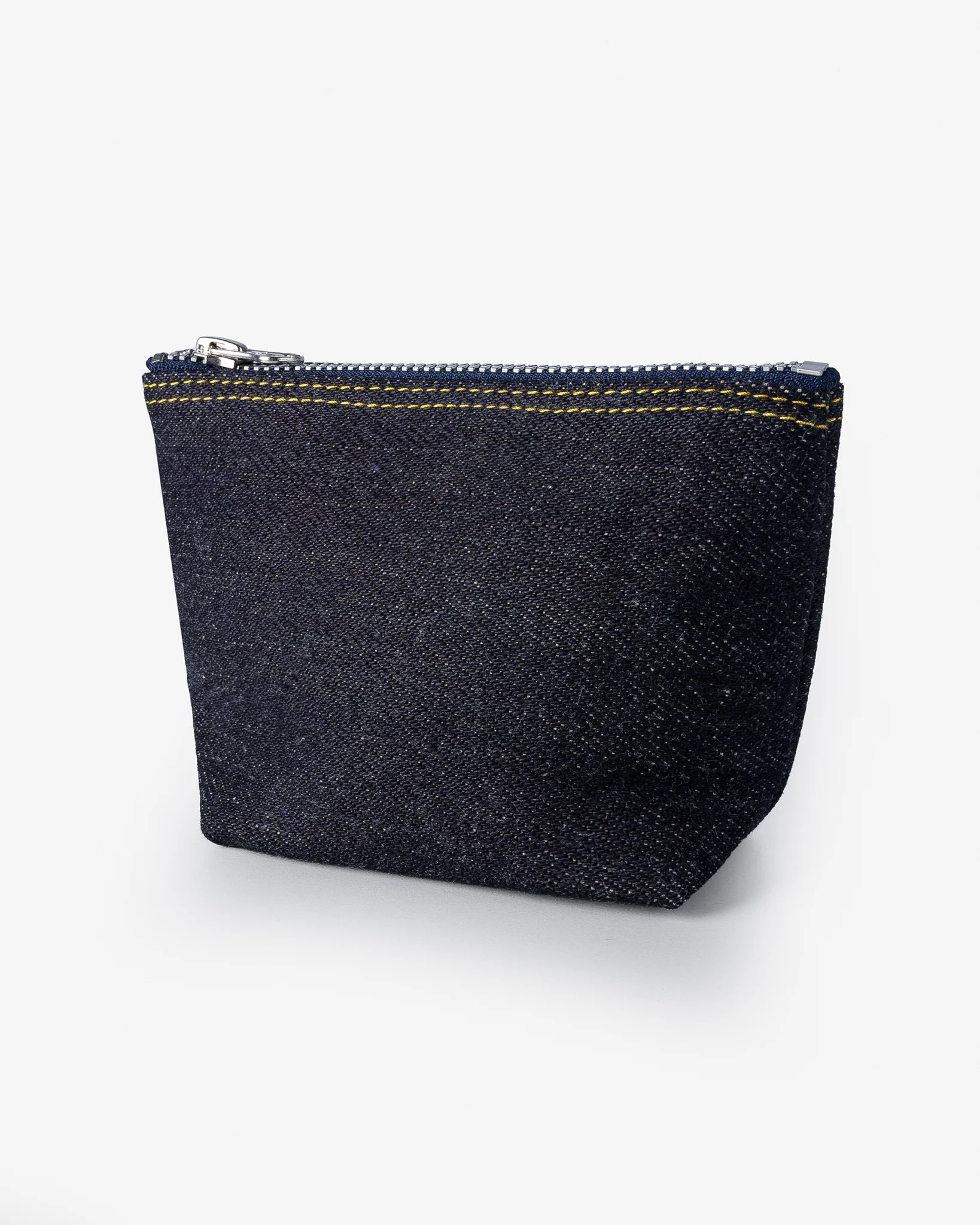 25oz Selvedge Denim Zip-Up Pouch - Image 3