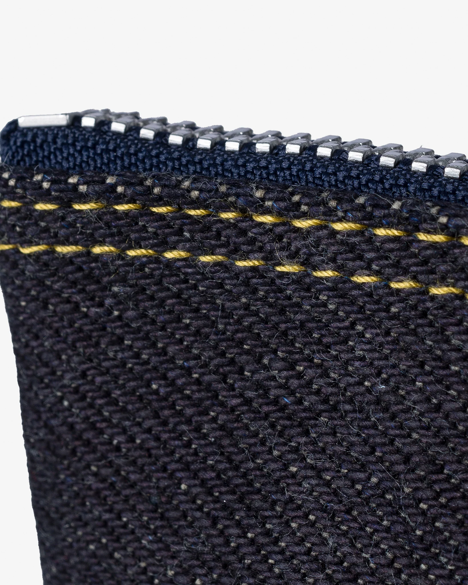 25oz Selvedge Denim Zip-Up Pouch - Image 4