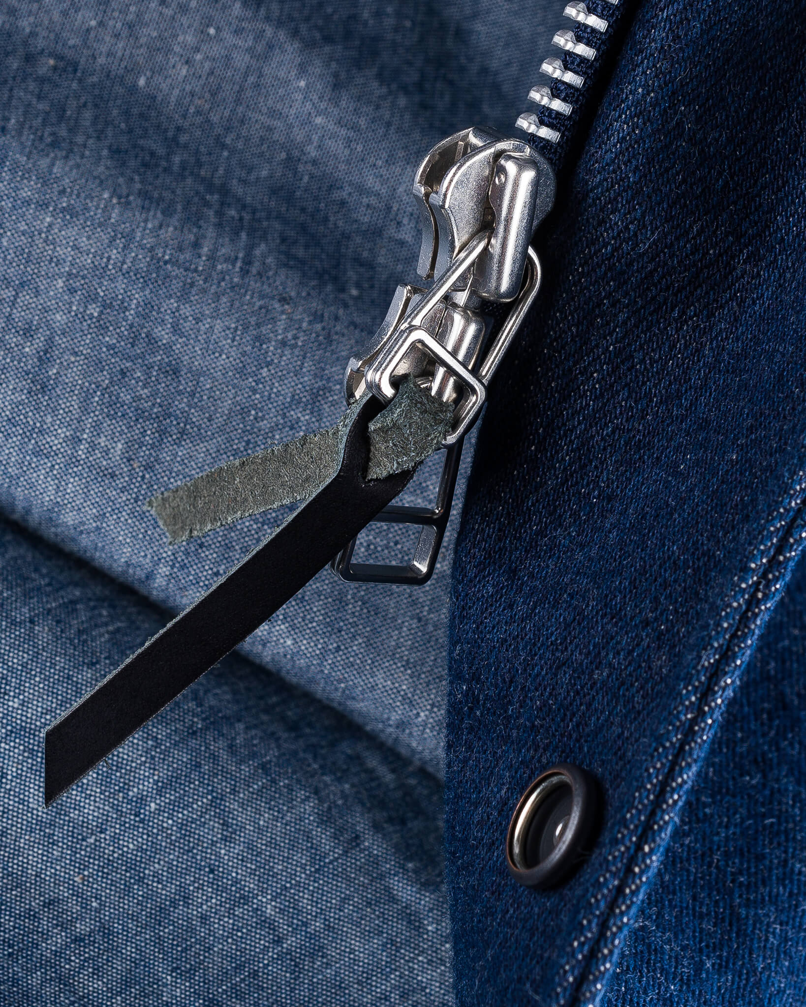 16oz Natural Indigo Selvedge Denim M65 Field Jacket - Image 22
