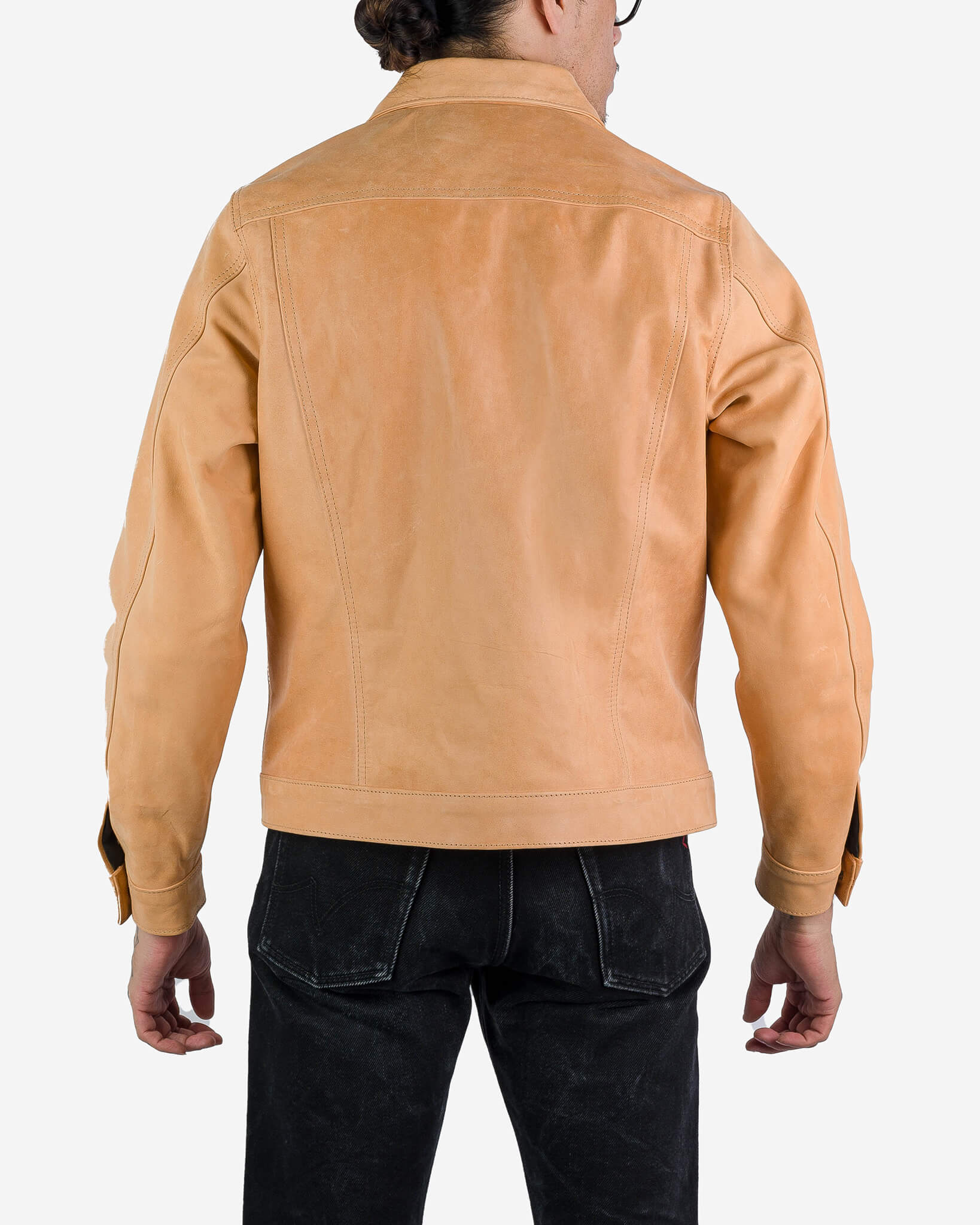 Iron Heart x Simmons Bilt Horsehide Type III Jacket - The Extractor - Natural - Image 3
