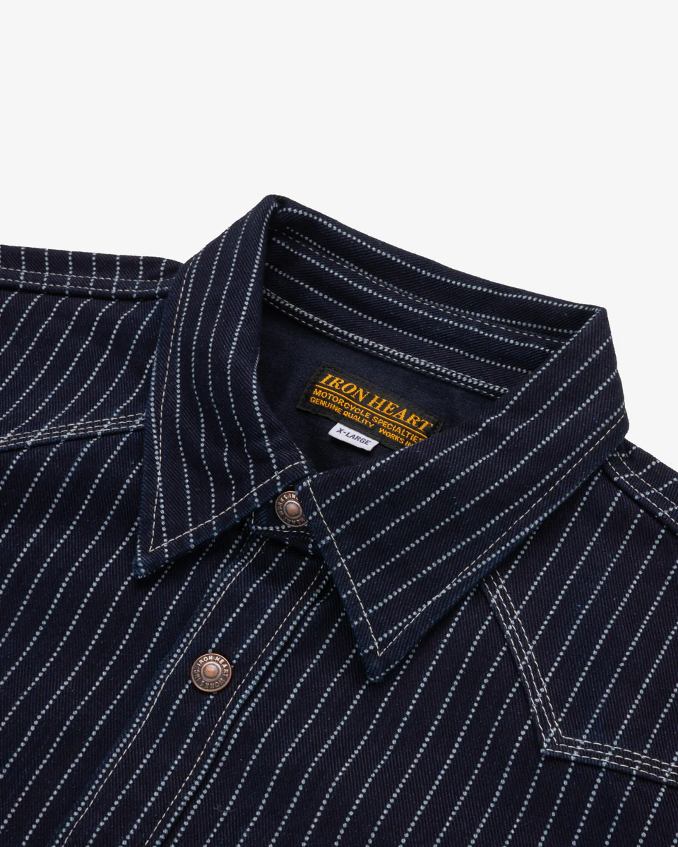 12oz Wabash CPO Shirt - Indigo - Image 4