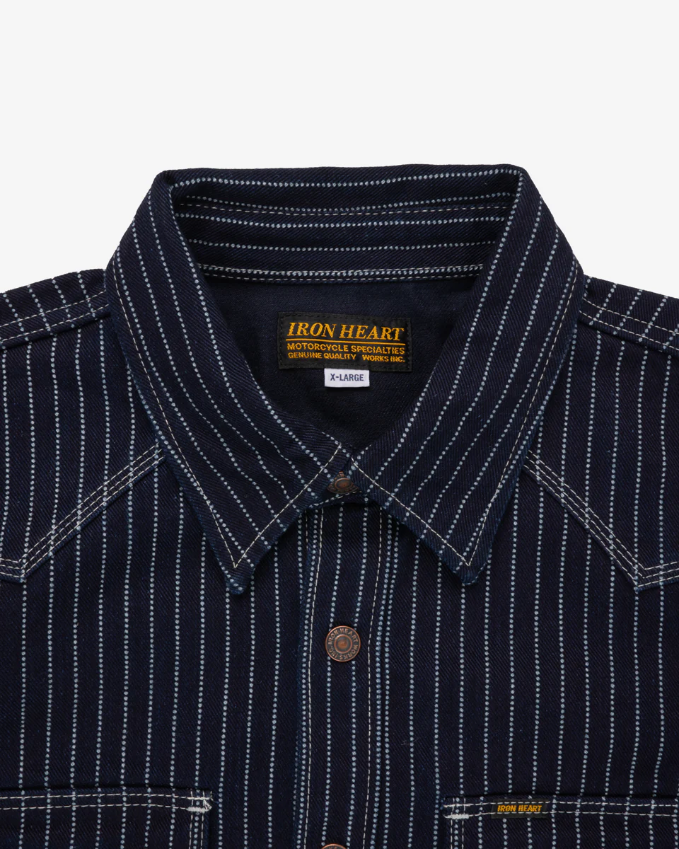 12oz Wabash CPO Shirt - Indigo - Image 5