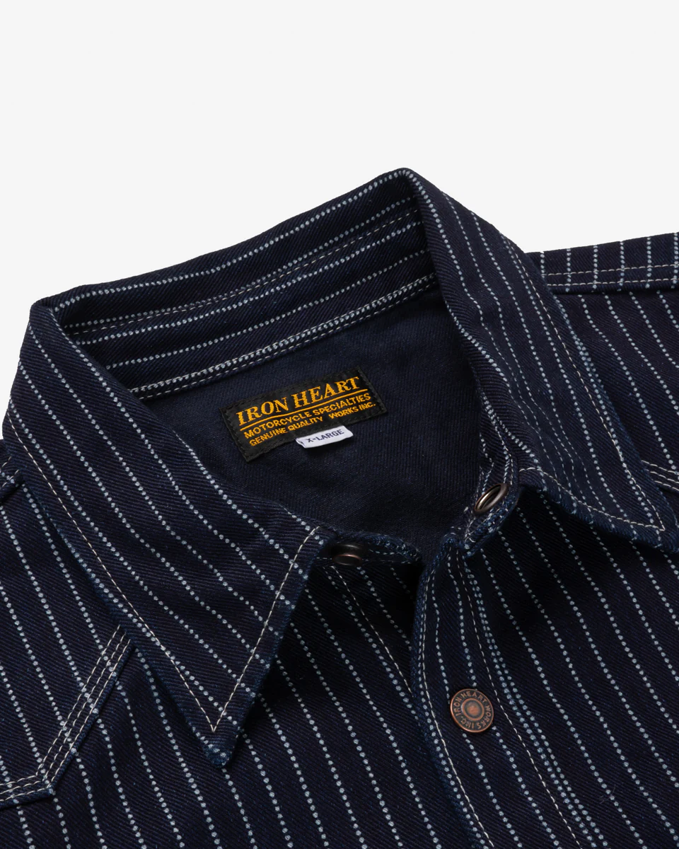 12oz Wabash CPO Shirt - Indigo - Image 6