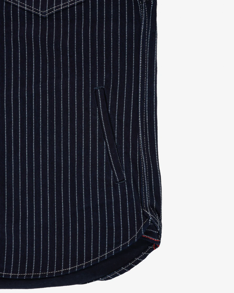 12oz Wabash CPO Shirt - Indigo - Image 9