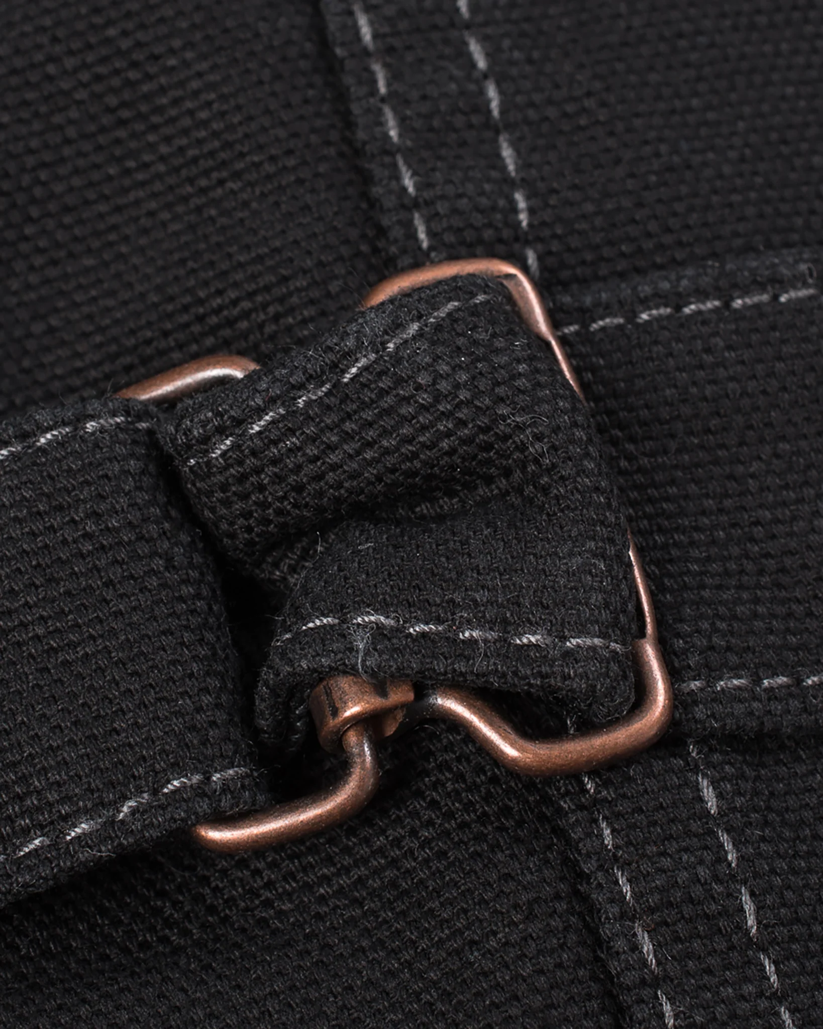 12oz Wabash/Duck Work Vest - Black/Black - Image 13