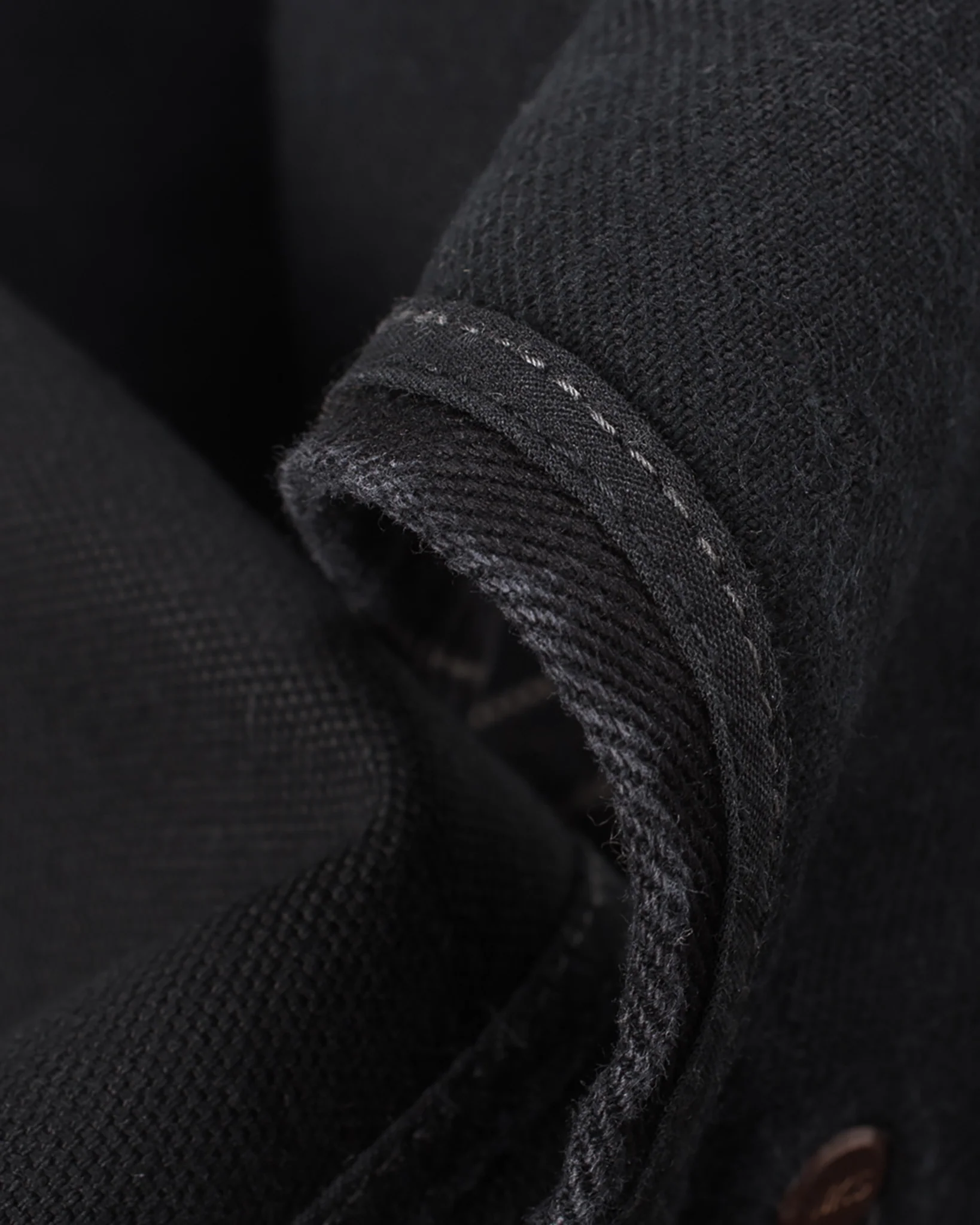 12oz Wabash/Duck Work Vest - Black/Black - Image 17