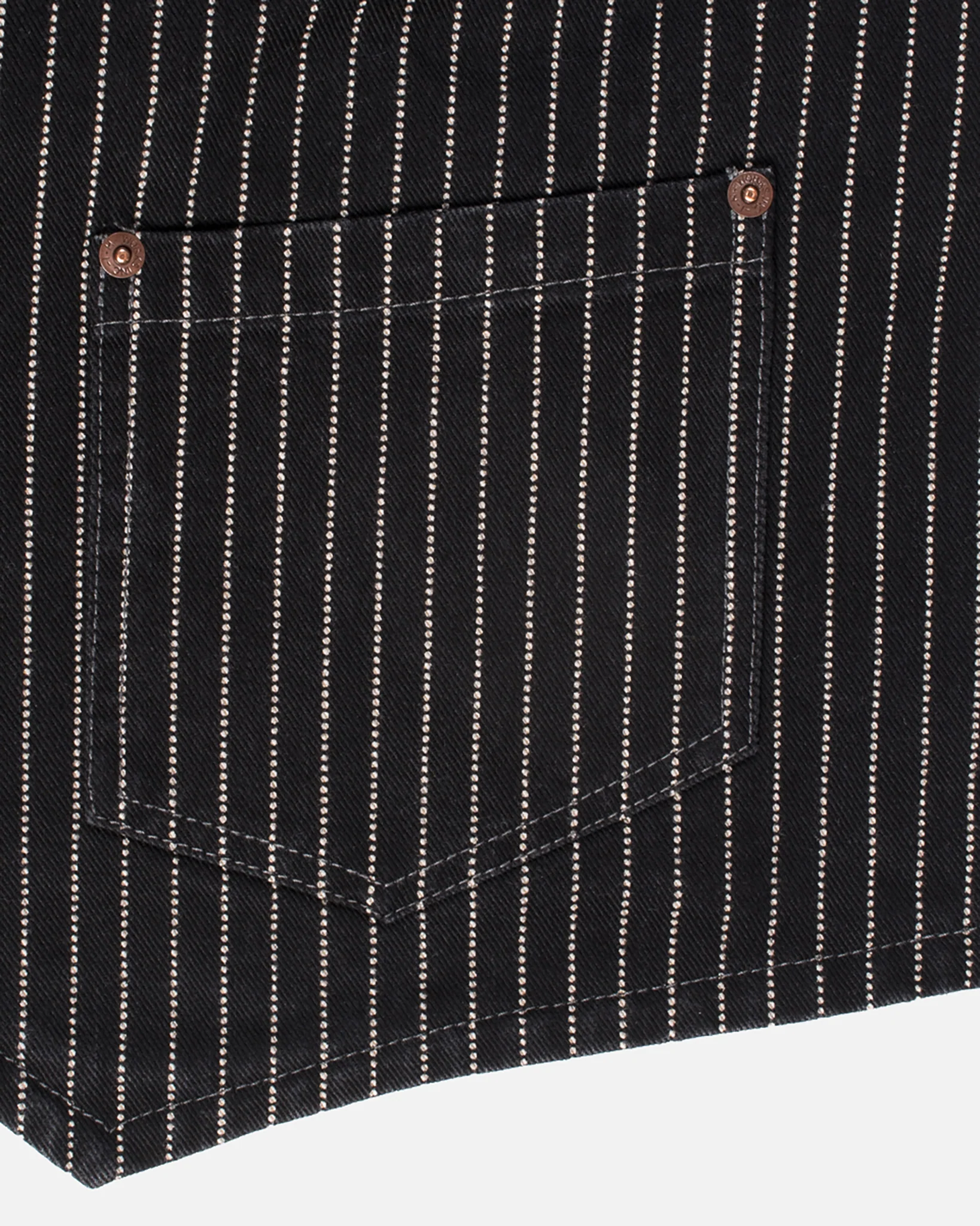 12oz Wabash/Duck Work Vest - Black/Black - Image 7