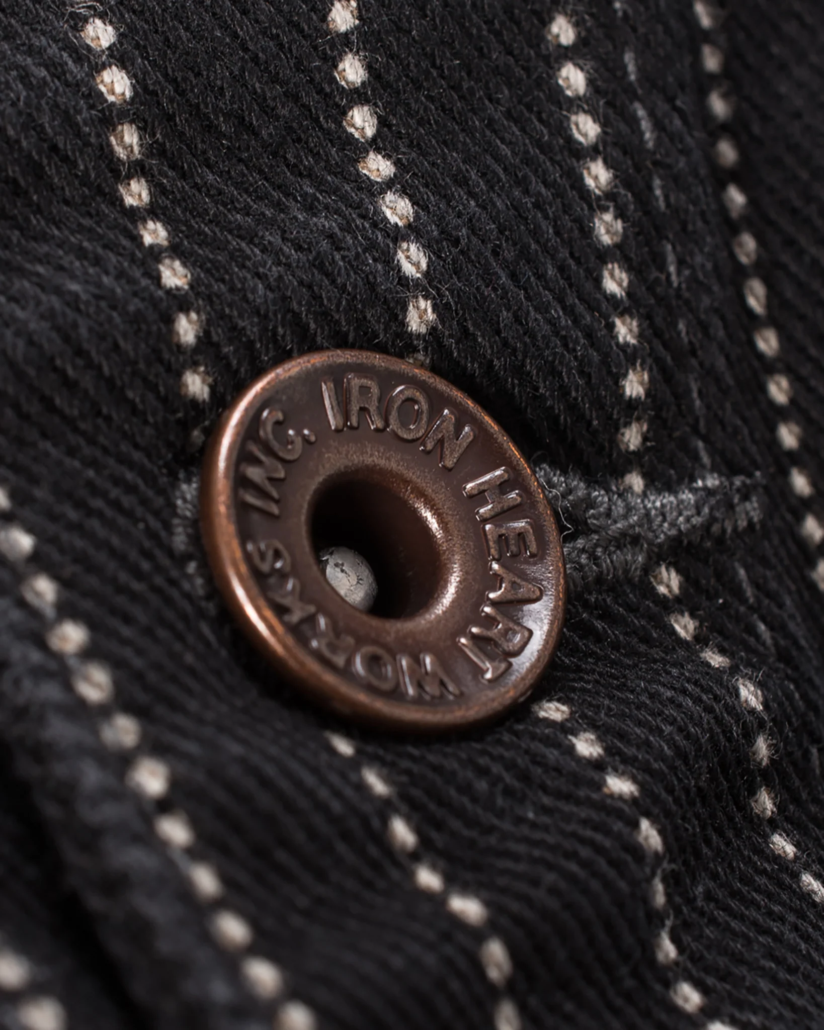 12oz Wabash/Duck Work Vest - Black/Black - Image 9