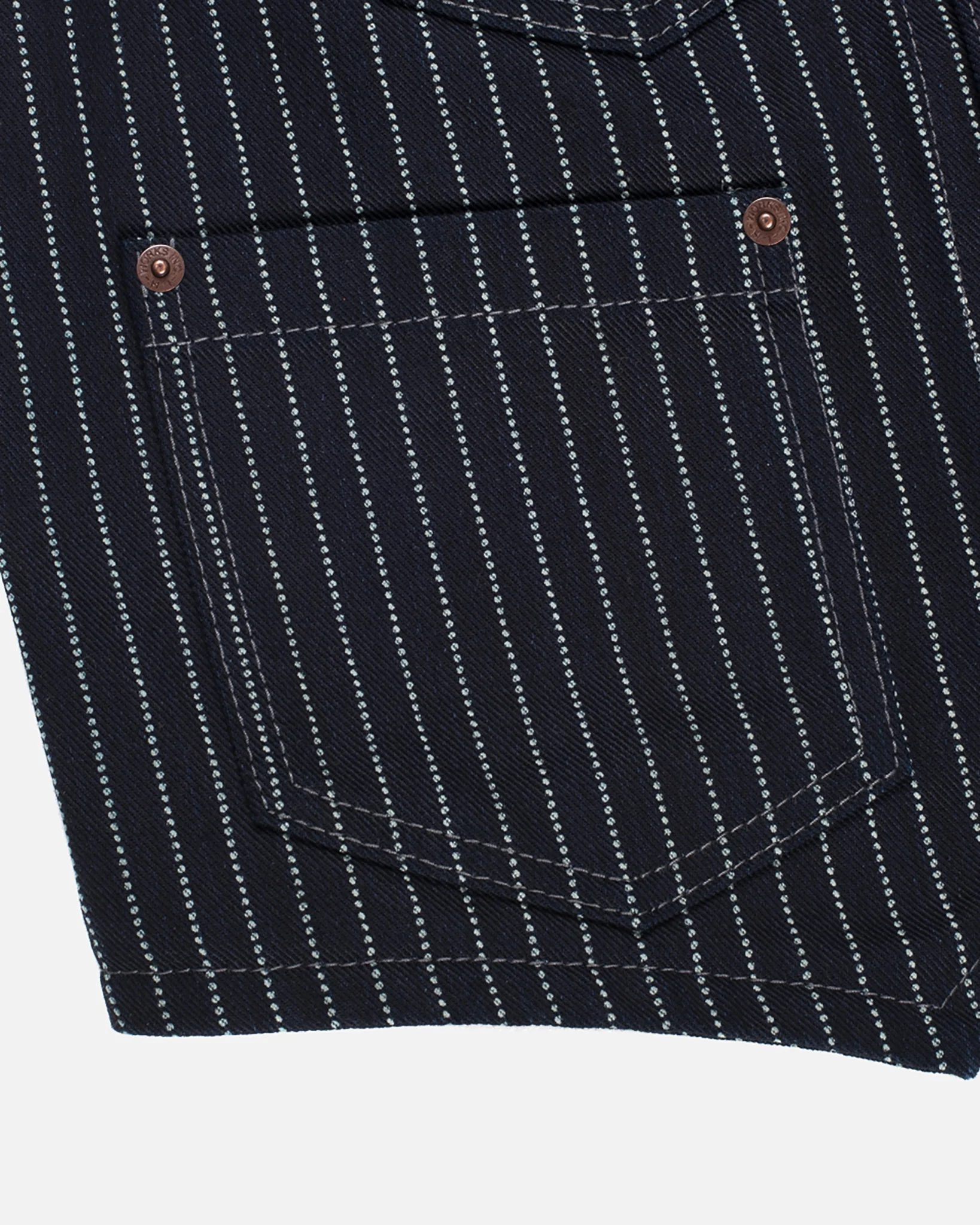 12oz Wabash/Duck Work Vest - Indigo/Navy - Image 5