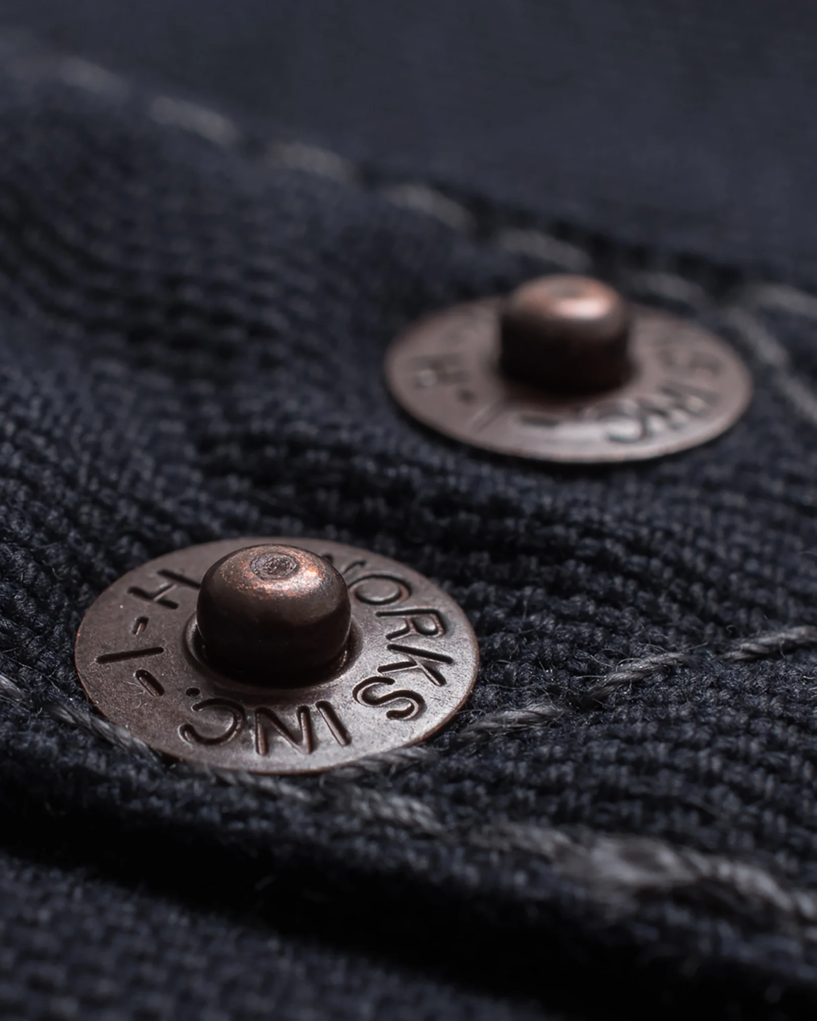 12oz Wabash/Duck Work Vest - Indigo/Navy - Image 8