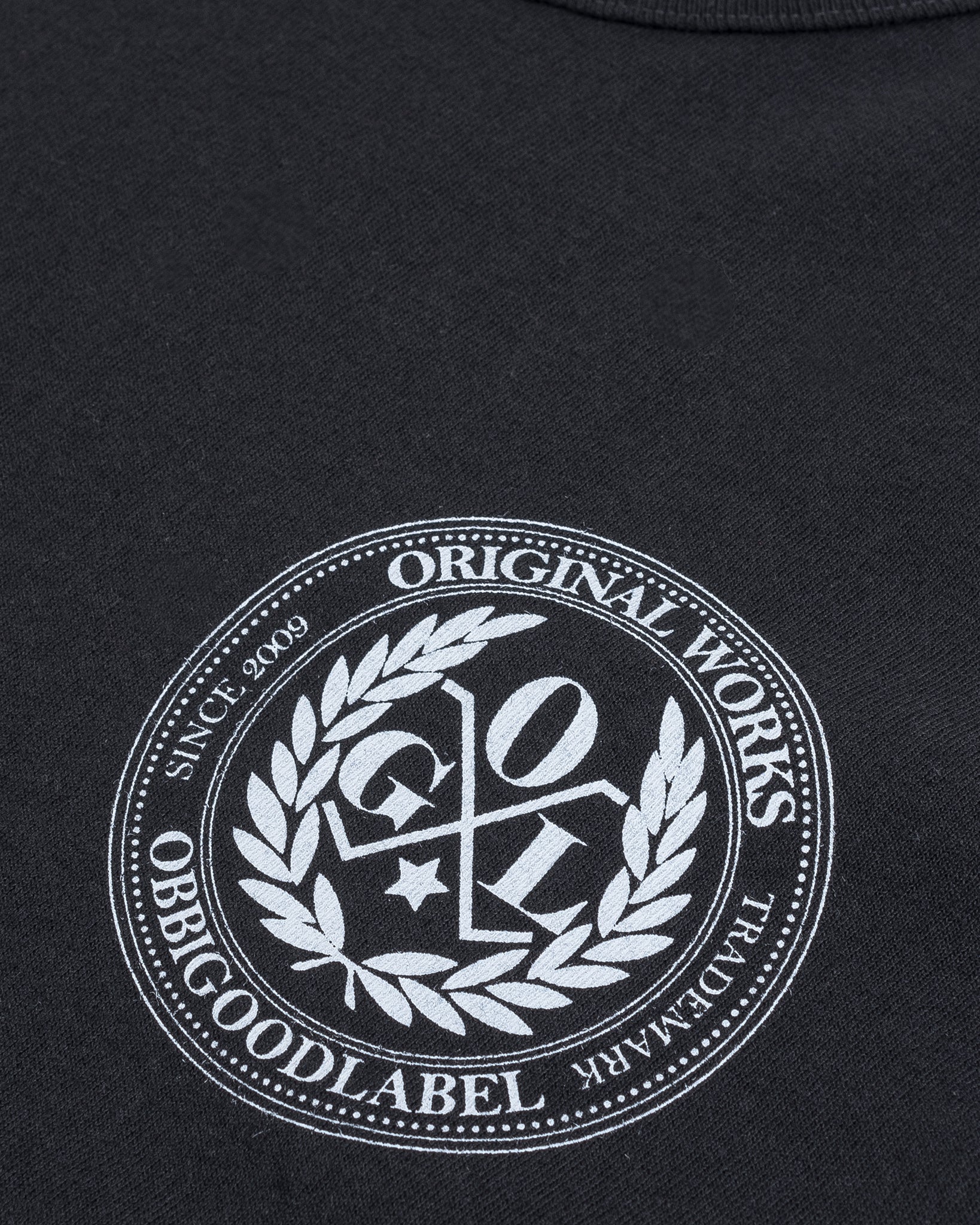 OGL 6.2oz Ringspun T-shirt - Silkscreen Printed 'Fly Me To The Moon' - Charcoal - Image 8