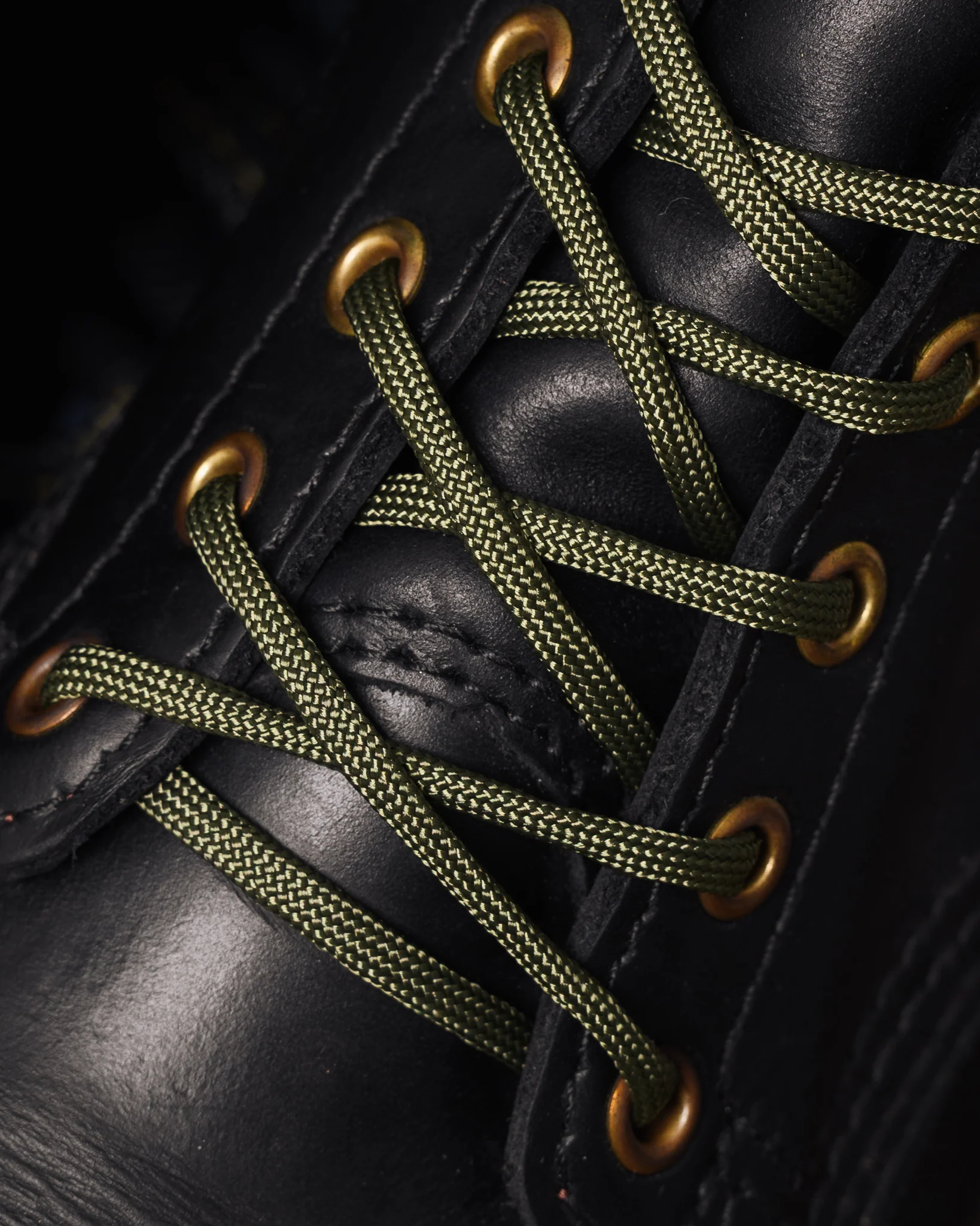 Pisgah Range Paracord Laces - Olive Drab - Image 3